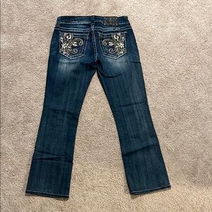 Miss Me Women's Blue Embellished Jeans